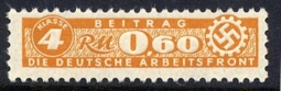 Arbeitsfront-Nazi Workers Party Dues Stamp 60 pf.